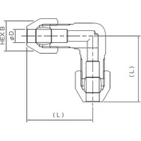 フジキン Fujikin 黄銅製リングジョイント継手_4.9MPa_RL RL6R 1個