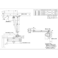 日本ドアーチエック NEW STAR ドアクローザー 82 シルバーN01 82N01 1台