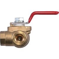 ハマイ HAMAI 黄銅製3方ボールバルブ RBS18208RC 1個