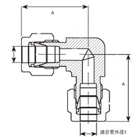 フジキン Fujikin ニューVLok 2圧縮リング喰い込み式 ステンレス鋼製 VUWL8V 1個