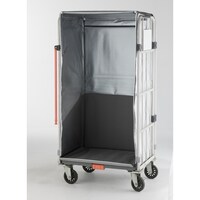 トラスコ中山 TRUSCO カゴ車用保冷カバー(カゴ車外寸:W850XD650XH1700mm用) THTHR8565 1枚