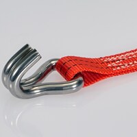 トラスコ中山 TRUSCO ベルト荷締機 SUS金具 25mm幅 254kg Jフック JIS規格相当品 GV25S250J 1台