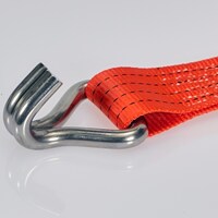 トラスコ中山 TRUSCO ベルト荷締機 SUS金具 50mm幅 764kg Jフック JIS規格相当品 GV50S750J 1台