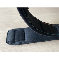 トラスコ中山 TRUSCO ウォッシャブルサポーターベルト 750mm 黒 TWSBM750BK 1本