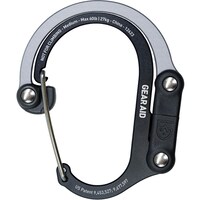 GEAR AID Gear Aid カラビナ型フック ヒーロークリップ ミディアム グレー 210013920 1個