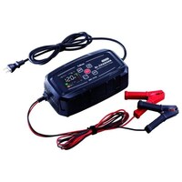 セルスター DRC1510 普通 大型トラック向け DC12V/24Vバッテリー充電器(デジタルLEDディスプレイ搭載、8段階自動充電制御)