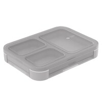 シービージャパン 薄型弁当箱 抗菌フードマン700 アッシュグレー ※2個以上から注文可能(販売価格は1個単位の価格)