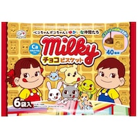 不二家 ミルキーチョコビスケット 6P(90g) チョコレート