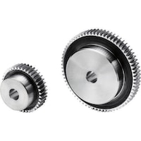 歯研平歯車 SGE2.5S 80B−M−2520