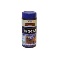アサヒペン 水性ウレタンニス 300ML ウォルナット W65×D65×H151mm 1個 447623 建物用塗料(水性)