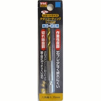 三共コーポレーション 六角軸ショートチタンドリル 6.5mm TTD6.5 六角軸ドリル 1個