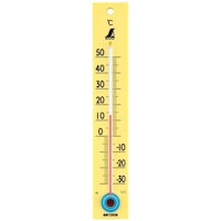 シンワ測定 72526寒暖計並板イエローC2 72526 1個