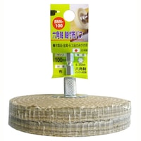 三共コーポレーション 六角軸軸付布バフ 100mm BNN100 軸付ブラシ 1個