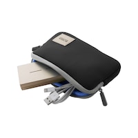 Sサイズ ガジェットポーチ ストレッチ素材 黒