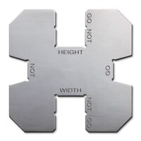 ガスケット幅高さ測定限界ゲージ EA719K−71