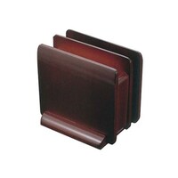 ヤマコー 木製 ナフキン&メニュースタンド ブラウン(15242) 7720200 卓上小物(飲食店用) メニュー立 1個