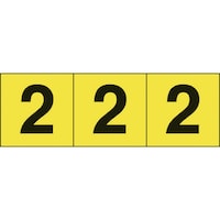 数字ステッカー 50×50 「2」