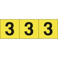 数字ステッカー 50×50 「3」