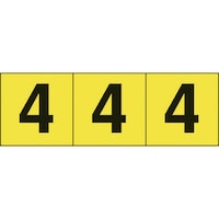 数字ステッカー 50×50 「4」