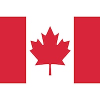 東京製旗 卓上旗(16×24cm)カナダ 406204 標示幕・旗 1枚