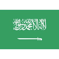 東京製旗 卓上旗(16×24cm)サウジアラビア 406302 標示幕・旗 1枚