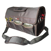 三共コーポレーション カバー付オープンキャリーバッグ グレー DTSRB420C ツールバッグ 1個