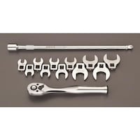 ASH クロウフットレンチ3/8 DR/13個組 EA618BU100 ツーリング(その他) 1組