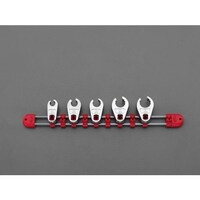 京都機械工具 クロウフットレンチセット3/8 EA618PJ ツーリング(その他) 1セット