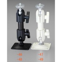 CCTVスタンドマウント(黒)152mm EA951BF46 ツーリング(その他) 1個