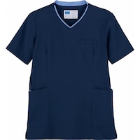 レディースSTスクラブ WH13095 S 紺