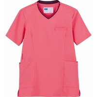 レディースSTスクラブ WH13095 S C桃