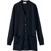 カーディガン WH90219 4L ブラック