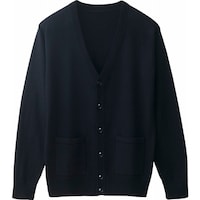 メンズカーディガン WH90419 ブラック L