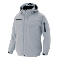 防寒ブルゾン シルバーグレー L