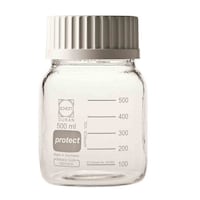 ねじ口びん 広口 セーフティコート 500mL