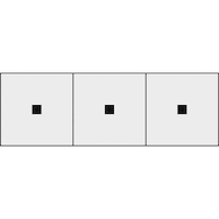 アルファベットステッカー30×30点透明3枚入