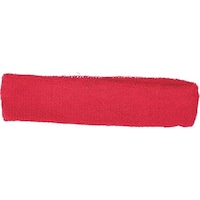 吸汗ヘッドバンド赤