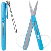 ハサミ ペンカットミニ ブルー×5