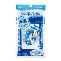 マンダムハッピーデオボディーシートアイスミント