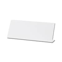 ヒカリ 無地 250mm×91mm×53mm TGP1025N 標識・安全テープ類 壁掛けサインプレート 1個