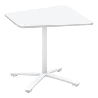 ビエナ 固定台形 単柱塗装白脚アジャスタ 幅86W