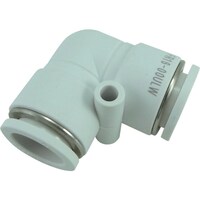 チヨダ ファイブユニオンエルボW(白)16mm FR1600ULW チューブ継手 1個