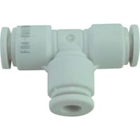 チヨダ ファイブユニオンティW(白)4mm FR400UTW チューブ継手 1個