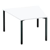 ワークフィット台M配線箱無A脚122118.5黒W