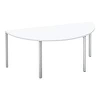 ワークフィット半円MA脚W180D90銀W