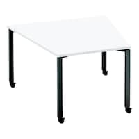 ワークフィット台M配線箱無C脚122118.5黒W