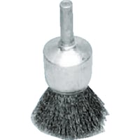 バーテック 軸付エンド型ブラシ 3752600 軸付ブラシ 1個