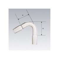 柴田科学 SPC連結管 曲管 両端オス形 SPC1919 0303401975 実験室用備品 栓・アダプター・連結管 他 1個