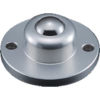 エイテック ゴミ排出穴付上向き用スチール製PV50FH PV50FH 上向用ボールキャスター 1個