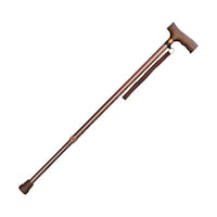 伸縮ステッキ ベーシック 22mm ライトブラウン